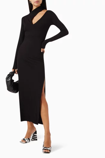 Bambina Maxi Dress in Viscose-blend