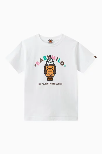 Baby Milo Ice Cream T-shirt in Cotton-jersey