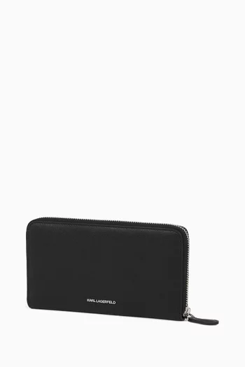 K/Ikonik 2.0 Continental Wallet in Faux Leather