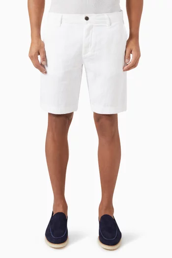 Edmund Bermuda Shorts in Linen
