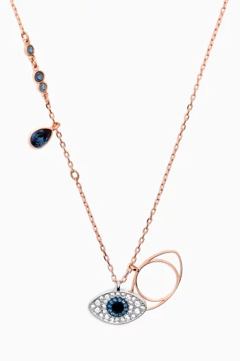 Swarovski Infinity Necklace in Mixed-plated Metal