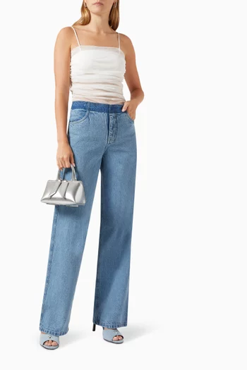 Deconstructed Jeans in Denim