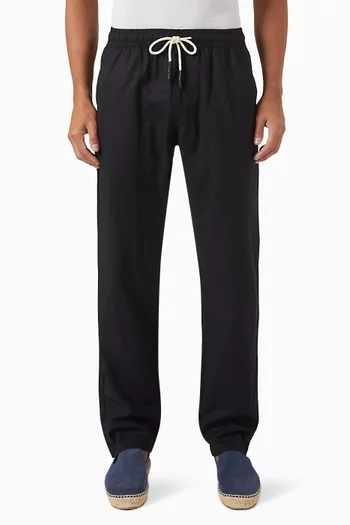 Drawstring Pants in Linen