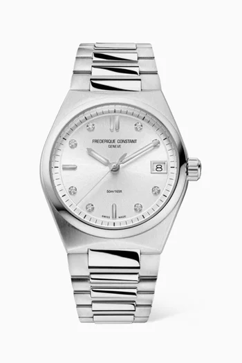 Highlife Quartz Stainless Steel Watch, 31mm