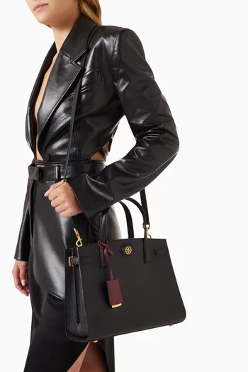 Small Robinson Satchel in Leather