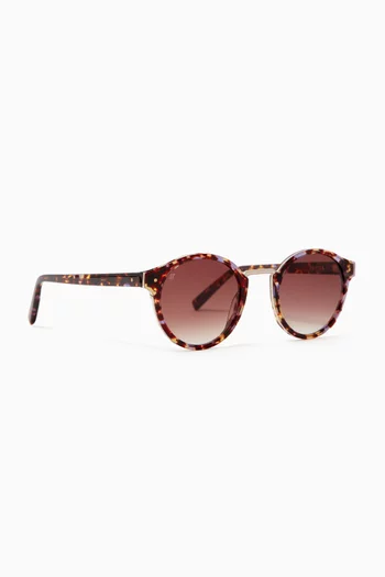 The E-027 Sunglasses in Acetate