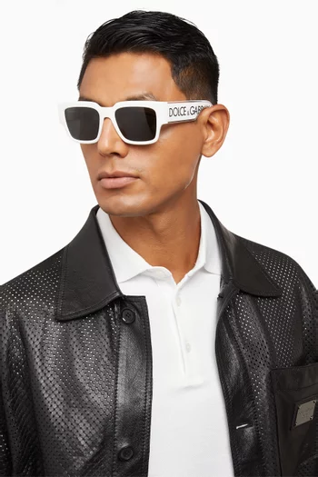 Square Sunglasses in Acetate