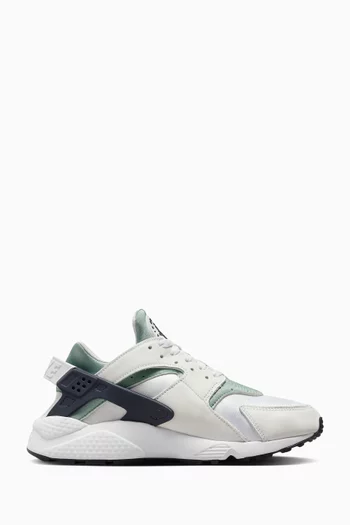 Air Huarache Sneakers in Leather and Textile