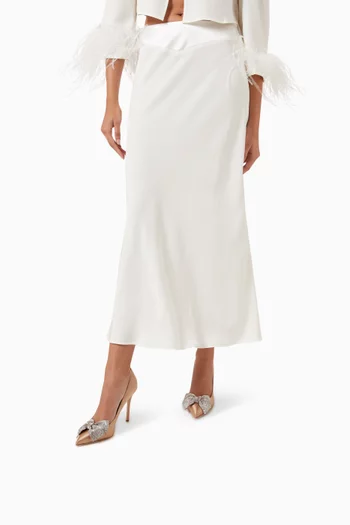 Samara 100 Pumps in Satin