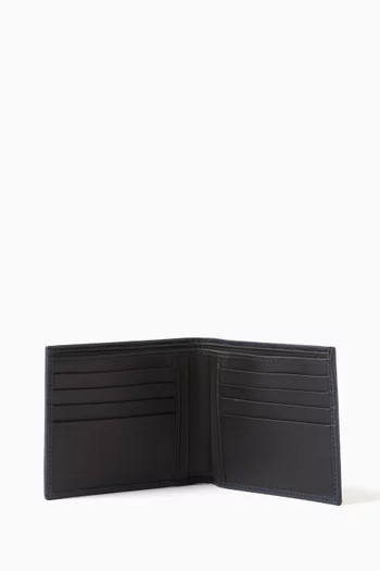 Gancini Wallet in Hammered Calf Leather