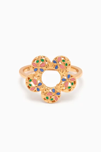Farfasha Bloom Ring in 18kt Gold
