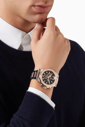 Legacy Chrono Stainless Steel Watch, 44mm