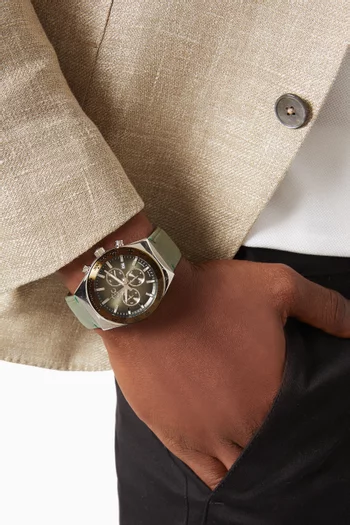 Clubhouse Chrono Stainless Steel Watch, 41mm