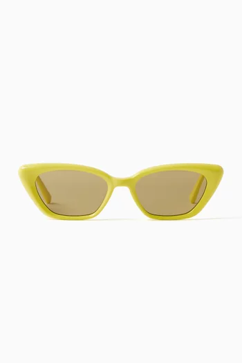 نظارة شمسية تيرا كوتا واي 7 بإطار أسيتات
