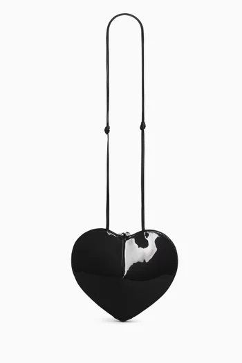 Le Coeur Crossbody Bag in Patent Calfskin