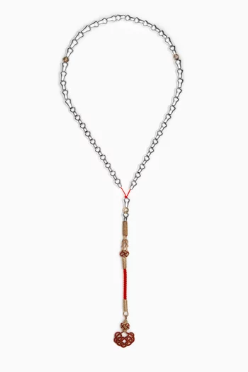 Small Aluminum Masbaha Prayer Beads
