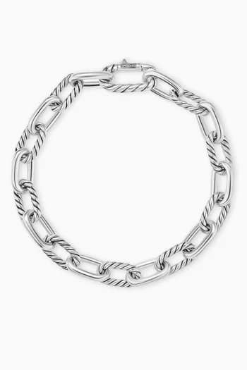 DY Madison Link Bracelet in Sterling Silver
