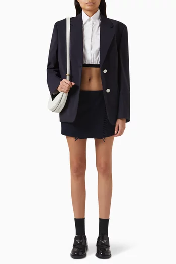 Single-breasted Blazer in Wool