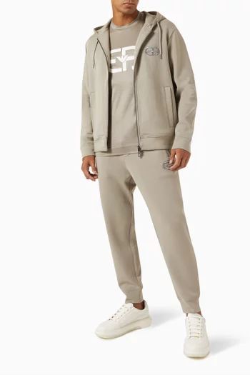 Logo Hoodie in Cotton Jersey