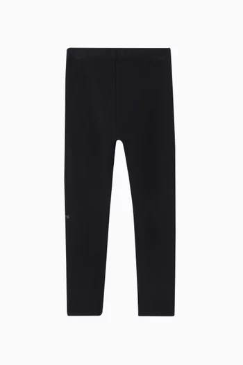 Logo-print Leggings in Cotton