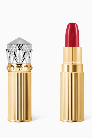 816 Grenade Love Rouge Louboutin Silky Satin On The Go Lipstick, 3g
