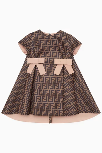 FF Logo Bow Dress
