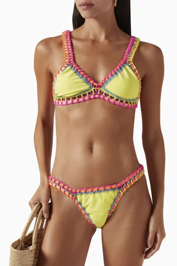 قطعة بيكيني سفلية كروشيه