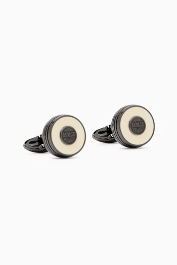 Piacere Cufflinks in Stainless Steel