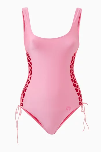 Donatella One-piece Swimsuit in Nylon
