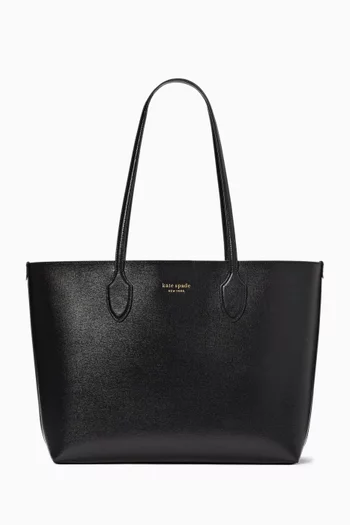 Large Bleecker Tote Bag in Leather