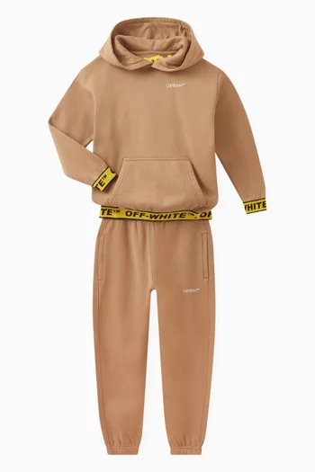 Logo-tape Sweatpants in Cotton
