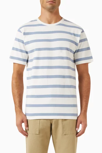 Pole Striped T-shirt in Organic Cotton