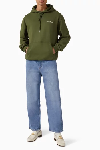 Logo Hoodie in Fleece