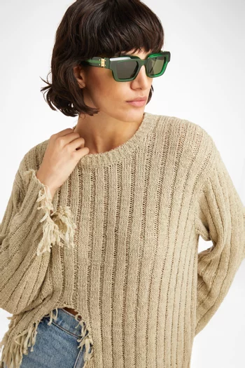 Unapologetic Square Sunglasses in Acetate