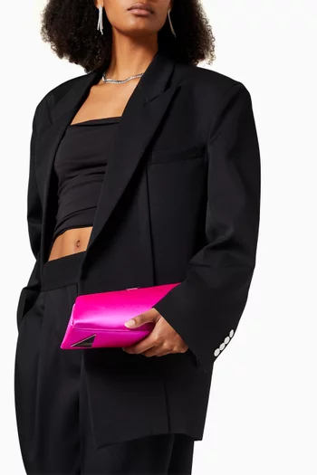 Long Night Maxi Clutch in Satin