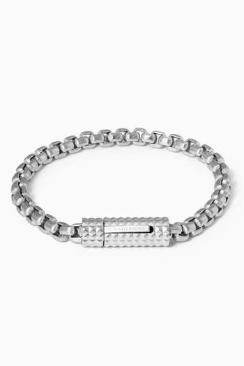 Giza Box Bracelet in Stainless Steel