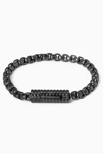 Giza Box Bracelet in Stainless Steel