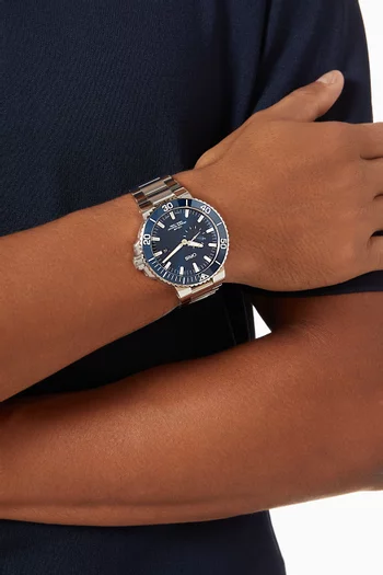 Aquis Small Second, Date Automatic Watch, 45.5mm
