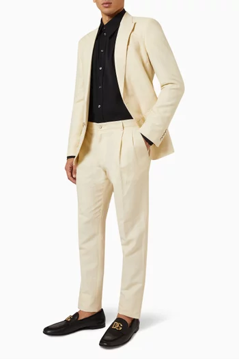 Shirt in Stretch Silk Charmeuse
