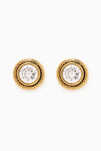 Esme Earrings in Gold-plated Brass