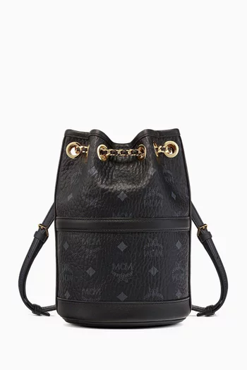 Mini Aren Chain Backpack in Visetos