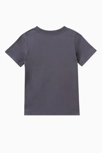 Floral Pocket T-shirt in Cotton
