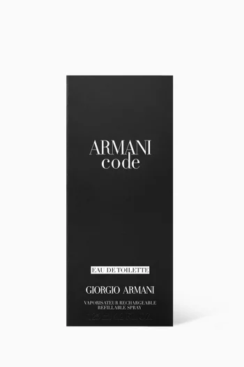 Code Eau de Toilette, 125ml