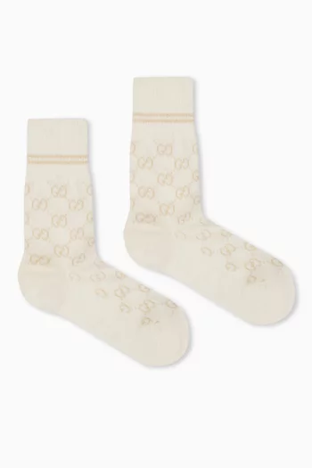 GG Socks in Stretch Cotton