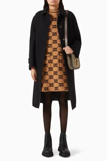 GG Jacquard Dress in Wool Bouclé