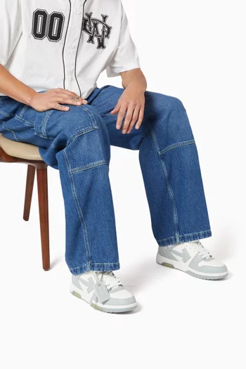 Out Of Office Sneakers in Leather