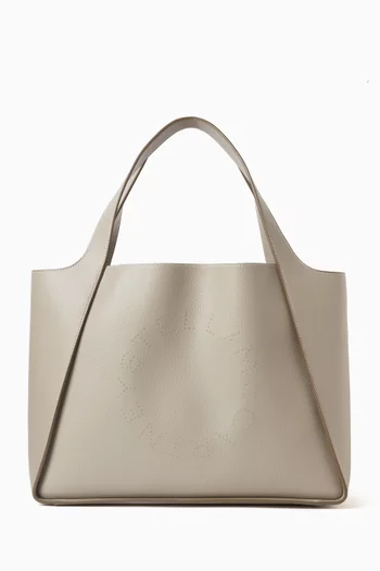 Stella Logo Tote Bag in Eco Alter Nappa