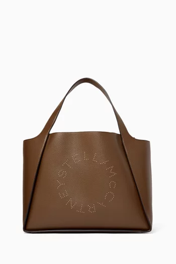 Stella Logo Tote Bag in Eco Alter Nappa