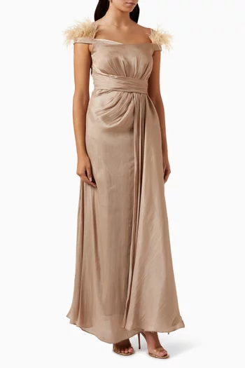 Draped Gown