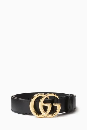 GG Marmont Belt in Leather